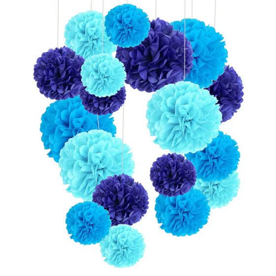 Shop 6inch 1piece Pompon Tissue Paper Pom Poms Flower Balls