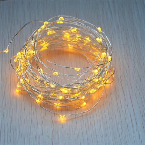 Shop Led String Lights 33 Ft With 100 Leds Waterproof