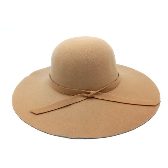 Vintage Pure Womens Beach Sun Hat Female Waves Large Brim Lady Sun Hat,Khaki