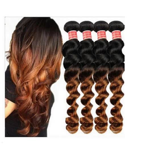 Shop Protea Brazilian Hair 100g Piece Loose Wave Remy Hair Bundles