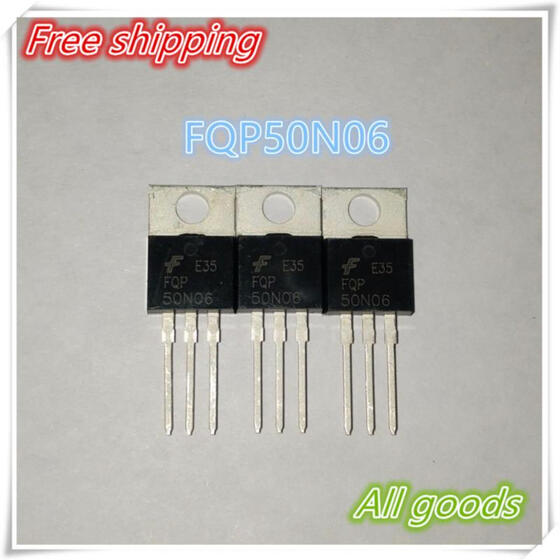 5PCS FQP50N06 50N06 MOSFET N-CH 60V 50A TO-220 NEW Semiconductors ...