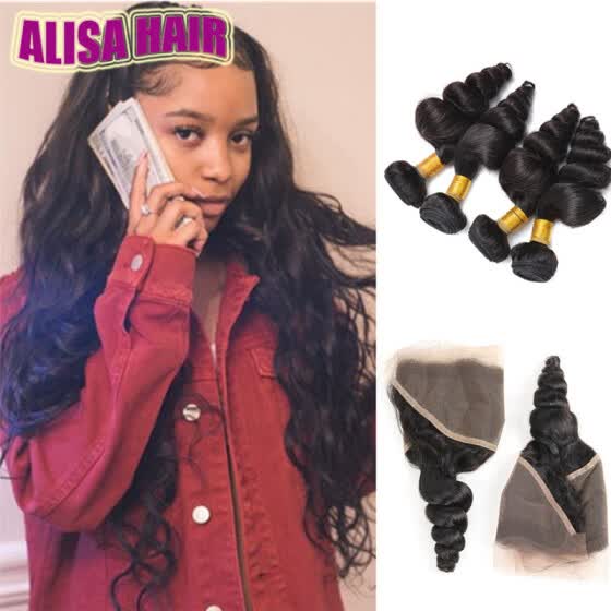 brazilian loose wave human hair