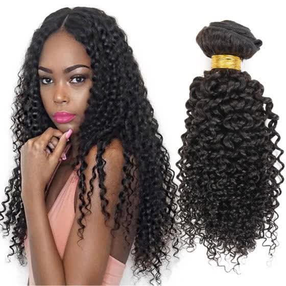 curly hair weave human hair