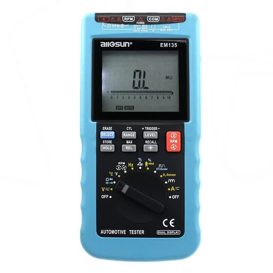 Shop Digital Automotive Multimeter Engine Scan RPM Dwell Angle Car