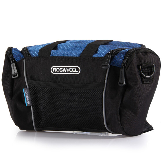 Roswheel 5L Bike Handlebar Bag Bicycle Front Tube Pocket Shoulder Pack US