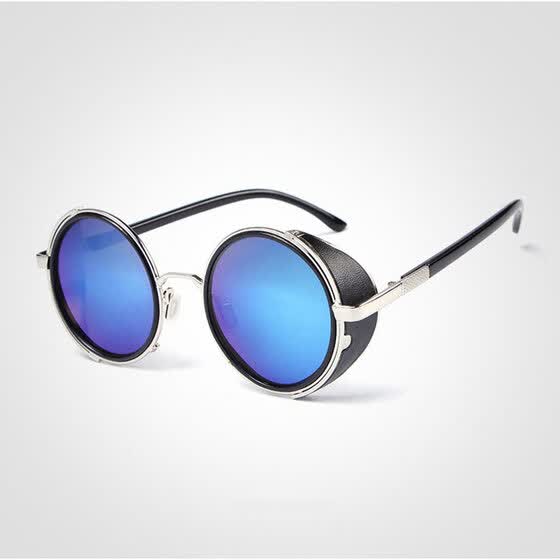 gafas redondas vintage hombre