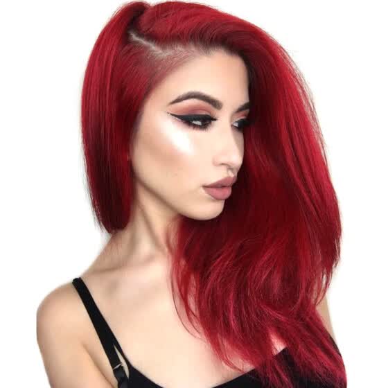 Shop Nami Hair Brazilian Red Color Human Hair 4 Bundles 12