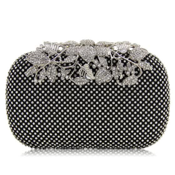 silver clutches online