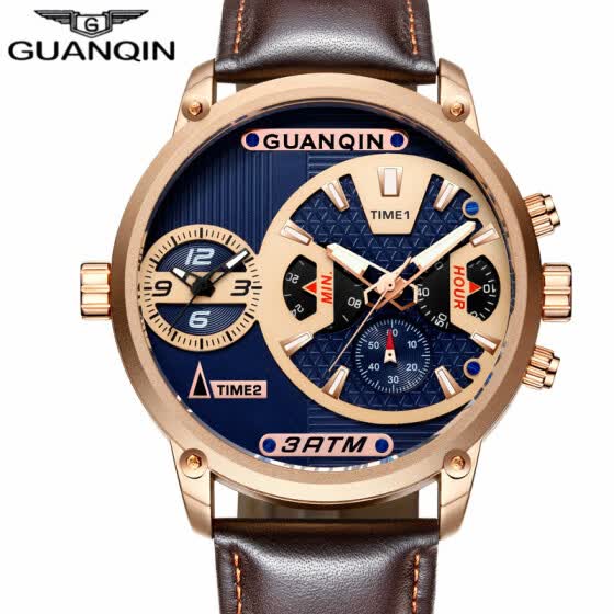 Reloj Multifuncional De Guanqin Deportivo Lujo Hombre Cuarzo 13lcTKF5uJ