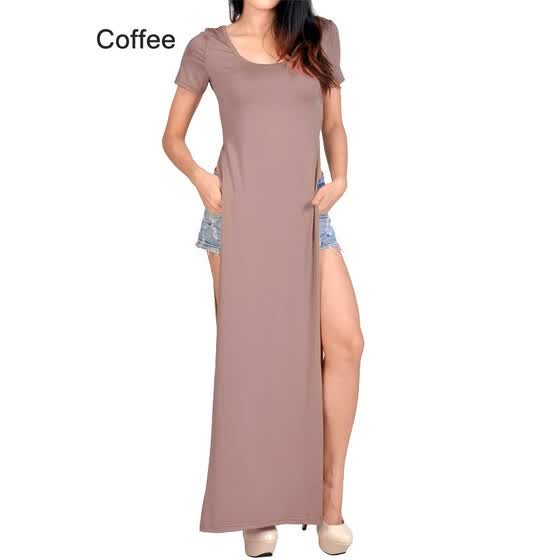 side slit long top