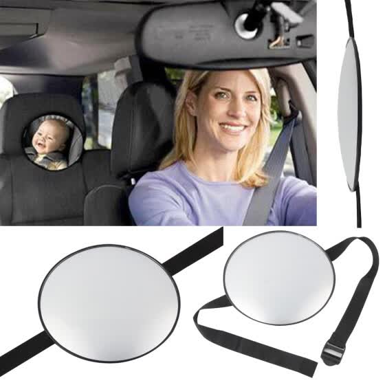 rearward facing mirror