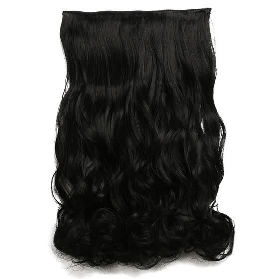 Shop Rhyme 23 Light Brown Full Head One Piece Curly Wave Hair