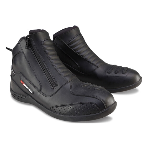 Motorcycle Boots Road Bike Motorbike Boots Leather Waterproof Breathable Shoes