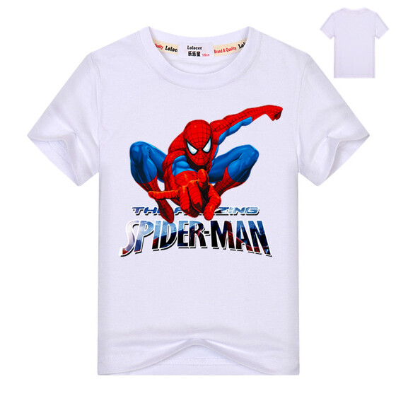 Marvel Spider-Man Toddler Blue Long Sleeve T-Shirt Sweatshirt Size 3T NWT