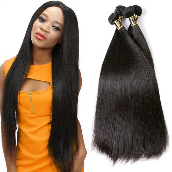 Shop Yavida Virgin Indain Straight Hair 4 Bundles Unprocessed 7a