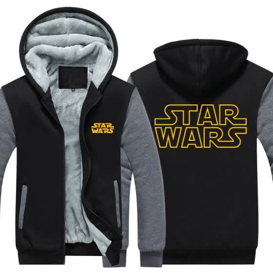 star wars zipper hoodie