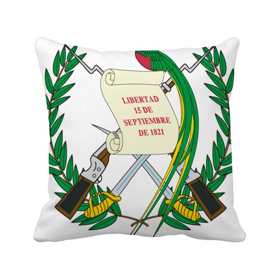 Shop Guatemala National Emblem Country Square Throw Pillow Insert