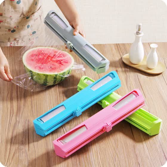 stainless steel plastic wrap dispenser