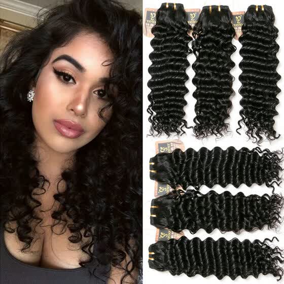 Shop Yavida Hiar Brazilian Hair 3 Bundles Weave Cheap Brazilian