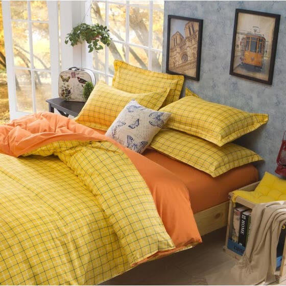 Shop Baolisi Tc Skin Cotton Ikea Style Blada Four Pieces Beding