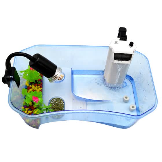 plastic turtle tank