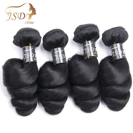 Shop Jsdshine Loose Wave Peruvian Hair 4 Bundles Cheap Peruvian