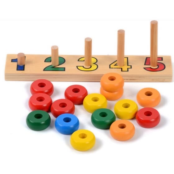 counting wooden toys