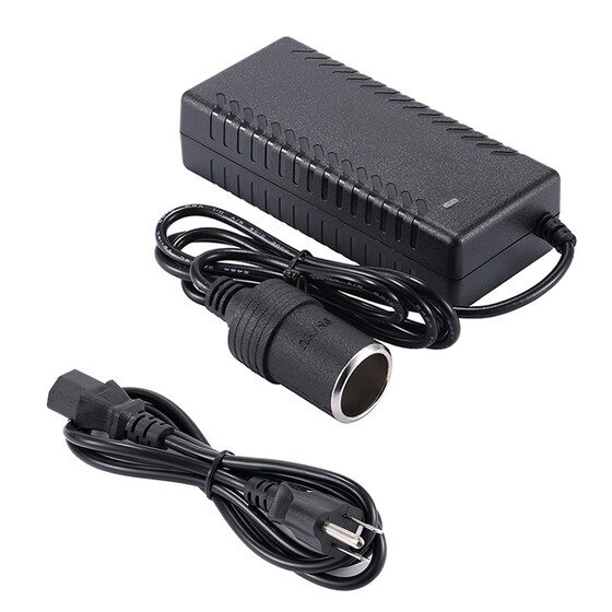 DC 12V Black Portable Mini Replaceable Car Emergency Air Pump Electrical Suction