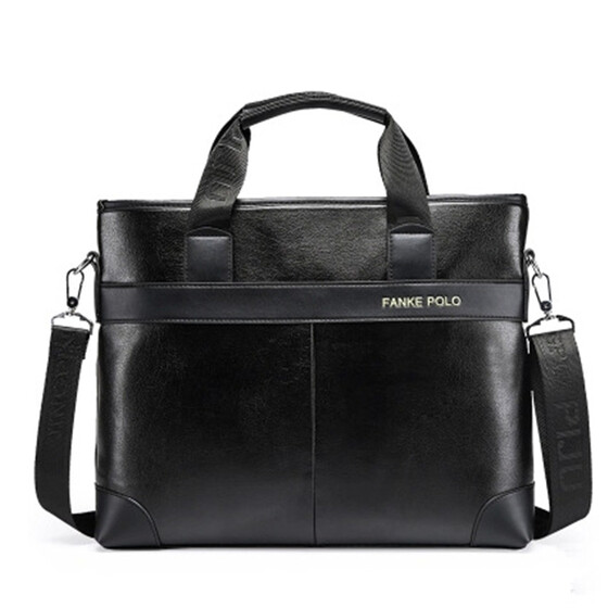 Mens Business Briefcase Polo Laptop Shoulder Bag Large Luxury Fashion Handbag