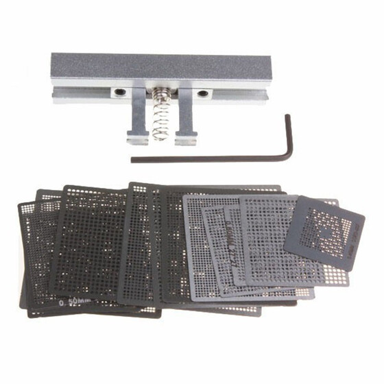 Accessories BGA Reballing Rework Net Pack Universal Reball Rework Stencil New