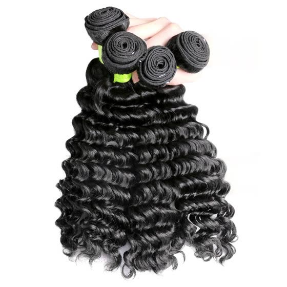 Shop 10a Unprocessed Malaysian Deep Wave Curly Virgin Human Hair