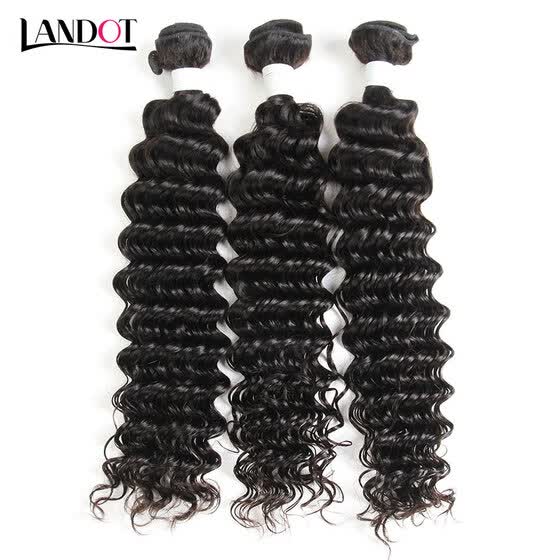Shop 8a Brazilian Virgin Hair Deep Wave 100 Human Hair Weave