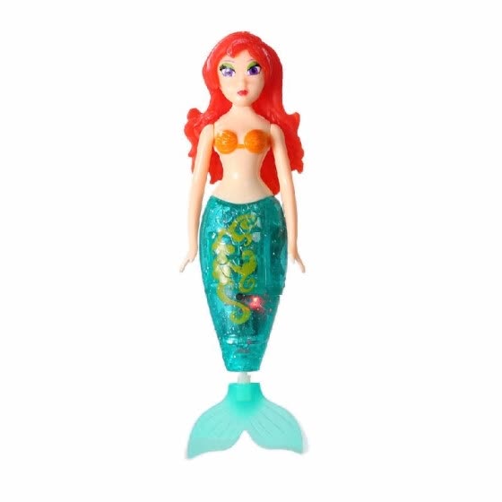 swimming little mermaid doll