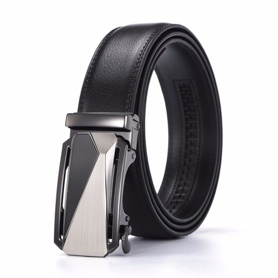 Fashion Leather Alloy Strap Waist Waistband Belt Buckle Automatic