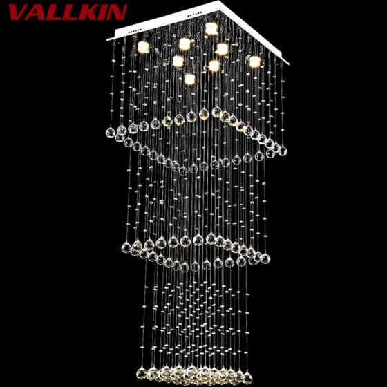 Shop Modern Clear Crystal Chandeliers Pendant Lights Lamp For