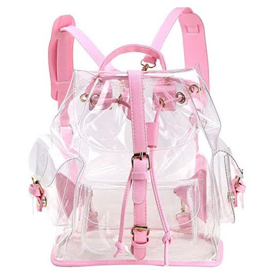 cute clear backpacks for school