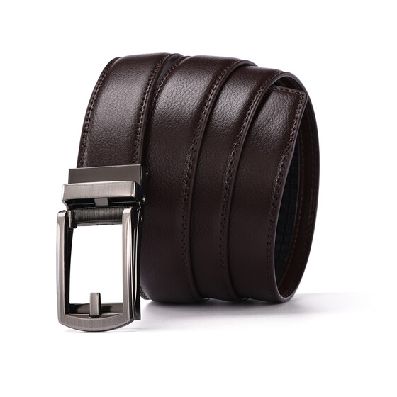 Mens Alloy Rachet Belt Buckle Automatic Buckle For Mens Leather Belt Waistband~