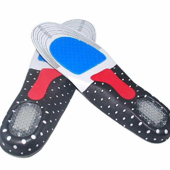 1 Pair Gel Orthotic Sport Running Insoles Insert Shoe Pad Arch Support Cushion