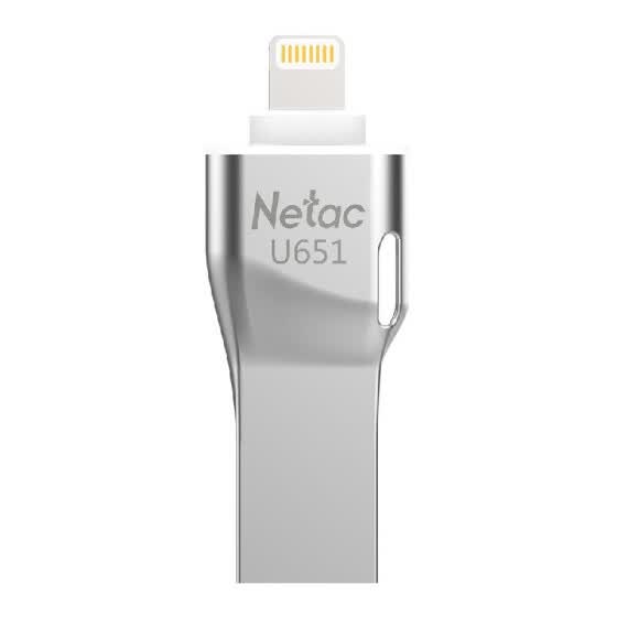 Shop Netac U651 32g 64g Usb3 0 Dual Interface For Iphone Ipad Pc High Speed Mini Flash Drive Memory Stick Online From Best Usb Flash Drives On Jd Com Global Site Joybuy Com