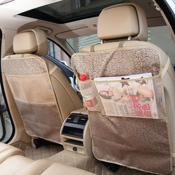 Car Seat Back Protector Cover For Children Kick Mat Mud Clean Accessories