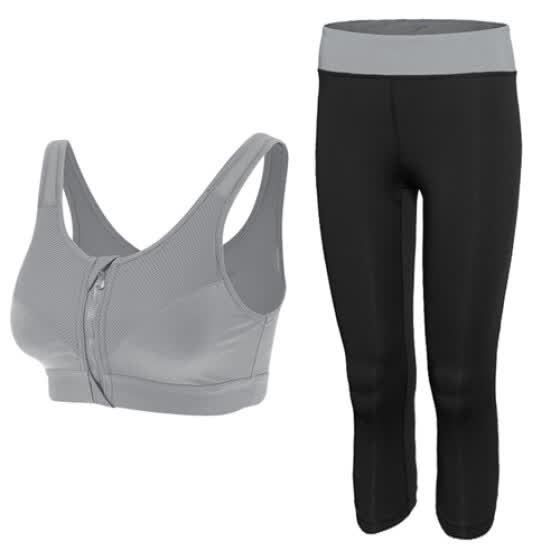 gym leggings and sports bra set