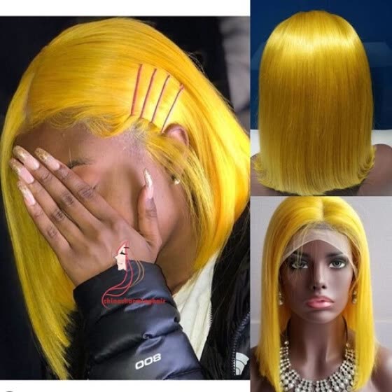 cheap yellow wigs
