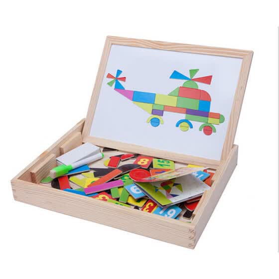 wooden baby toy set