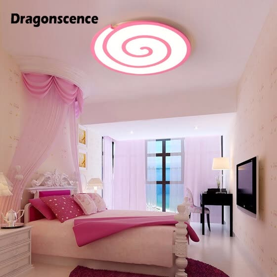 Dragonscence Modern Led Ceiling Lights Lovely Pink Style Lamp Fixtures For Girl S Room Bedroom Children Nursery From Best On Jd Com Global Site Joy - Pink Ceiling Light For Bedroom