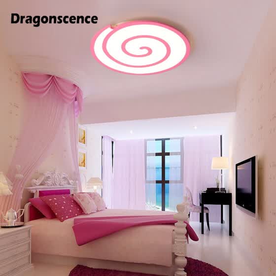 Shop Dragonscence Modern Led Ceiling Lights Lovely Pink