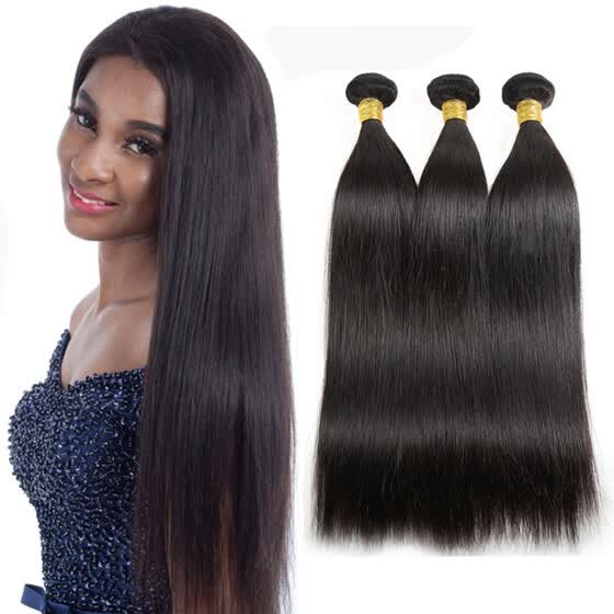 Shop Brazilian Straight Hair Extensions 3 Bundles Deal Mixed 8 28