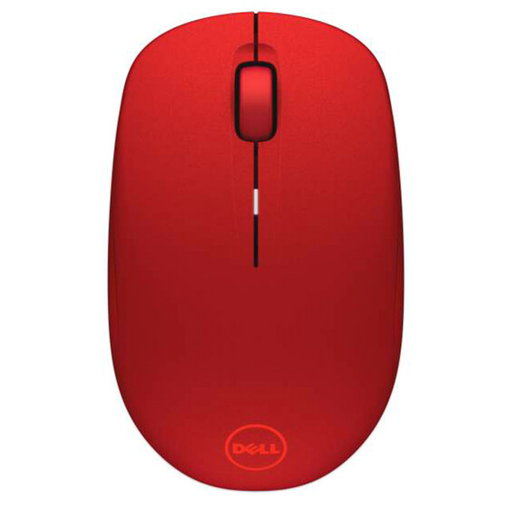  Dell (DELL) WM126 Беспроводная оптическая мышь Dell (красный) беспроводная мышь 