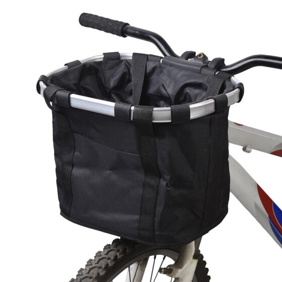 Bicycle Basket Front Bag Pet Carrier Cycling Pouch Bike Pannier Baggage Holder