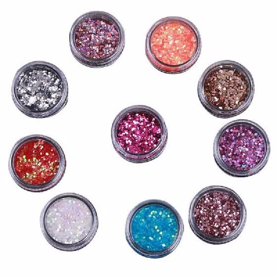 Shop Icolourful 12 Color Paillette Nail Art Glitter Design Tip