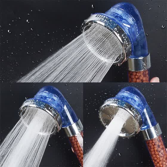 Shop Hot Pvivlis 3 Function Anion Spa Shower Spa Shower Head Pressurized Water Saving Handheld